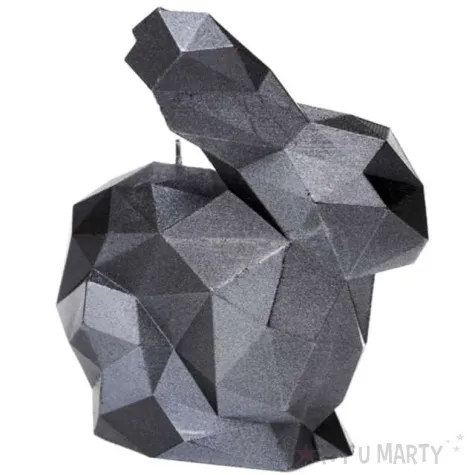 swieca krolik xxl stalowa candellana