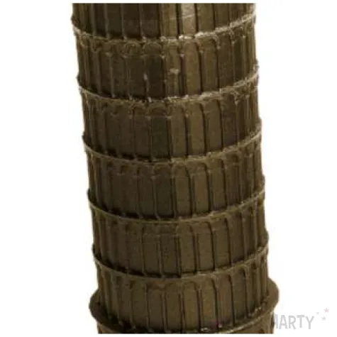 swieca krzywa wieza w pizie zlota candellana 250 mm