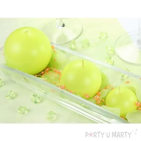 swieca kula fi 100 matowa j zielen 6szt 1 o