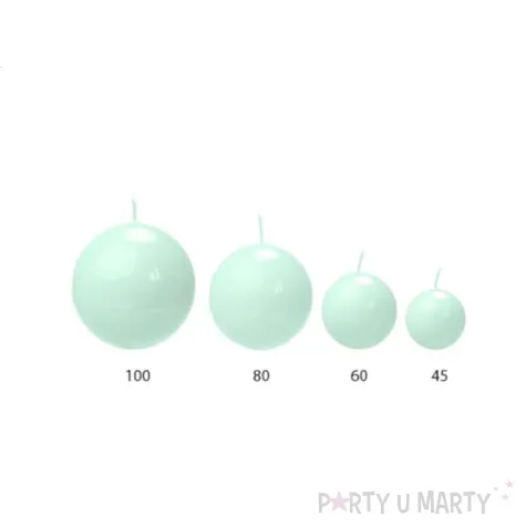 swieca kula fi 45 lakier mieta 20 szt