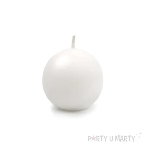 swieca kula fi 45 matowa biala 20 szt 1 op