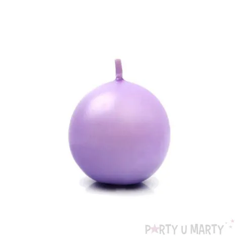 swieca kula fi 45 matowa wrzos 20szt 1 op