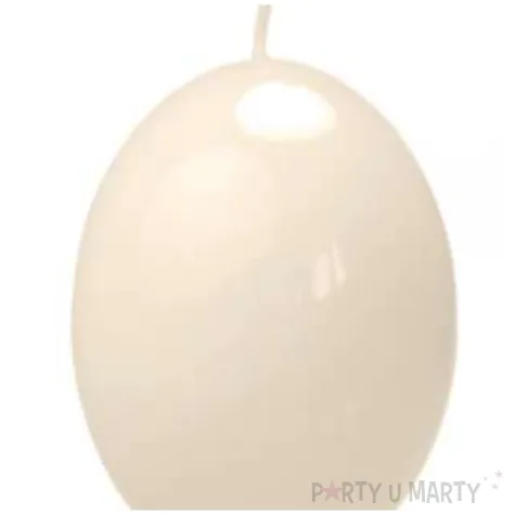 swieca kula fi 60 lakier ecru 10 szt