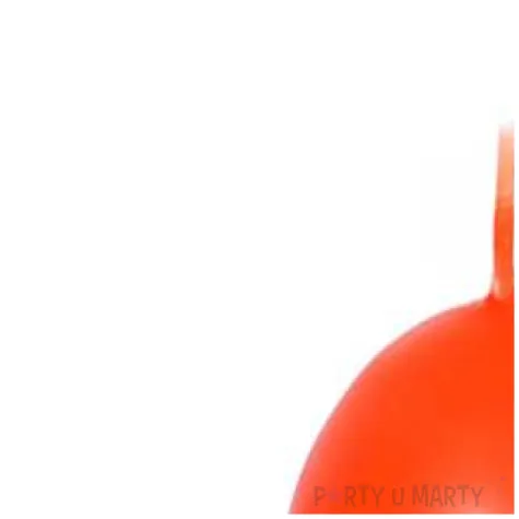 swieca kula fi 60 matowa pomaranczowa 10szt