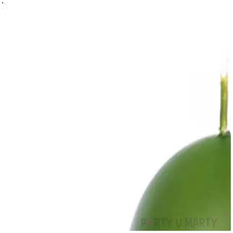 swieca kula fi 60 matowa z oliwka 10 szt 1o