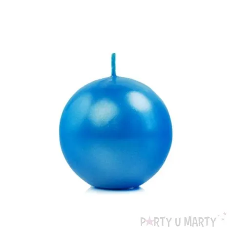 swieca kula fi 60 metalik c turkus 10szt 1op