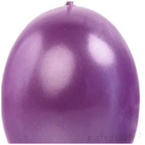 swieca kula fi 60 metalik purpura 10szt 1 op