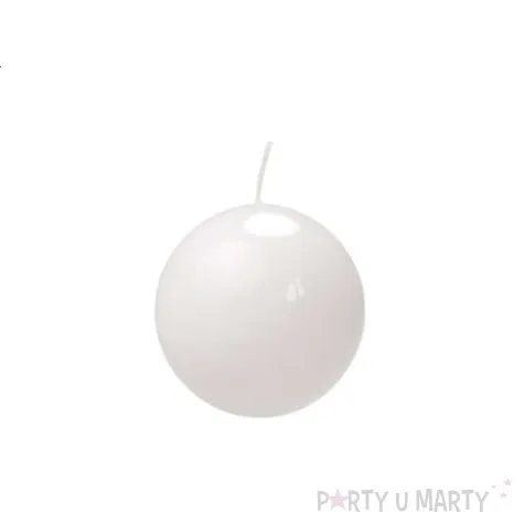 swieca kula fi 80 lakier biala 6 szt