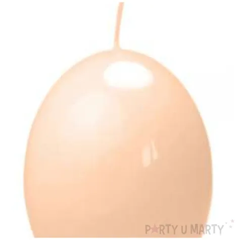 swieca kula fi 80 lakier jasny karmel 6 szt