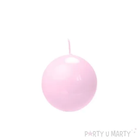 swieca kula fi 80 lakier jasny roz 6 szt