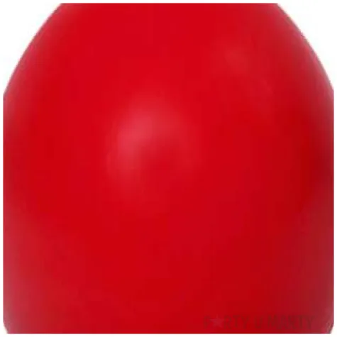 swieca kula fi 80 matowa czerwona 6 szt 1 op