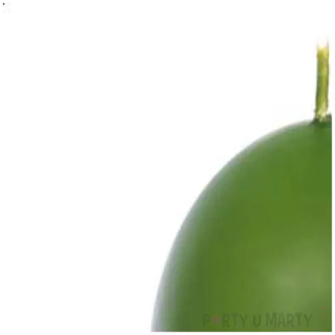 swieca kula fi 80 matowa z oliwka 6 szt 1 o