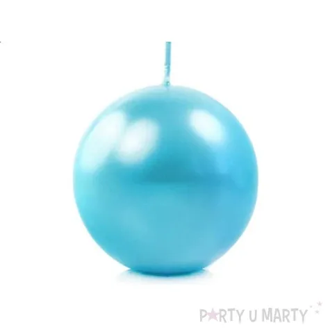 swieca kula fi 80 metalik turkus 6 szt 1 op