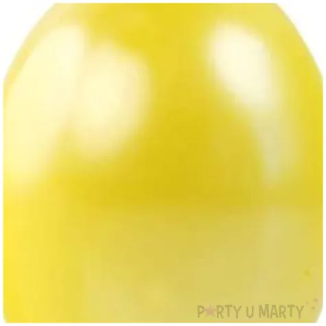 swieca kula fi 80 metalik zolty 6 szt 1 op