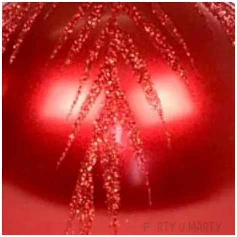 swieca kula galazki swierku czerwona adpal 100 mm