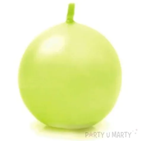 swieca kula matowa zielona jasna partydeco 45 mm 20 szt