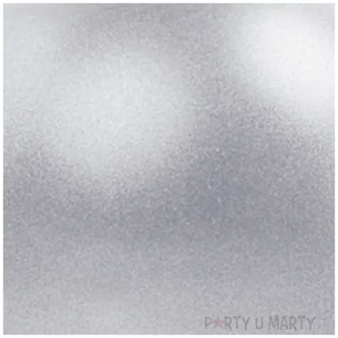 swieca kula metalik srebrna partydeco 80 mm 6 szt