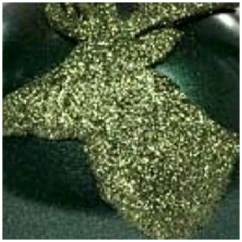 swieca kula renifer zielona adpal 100 mm