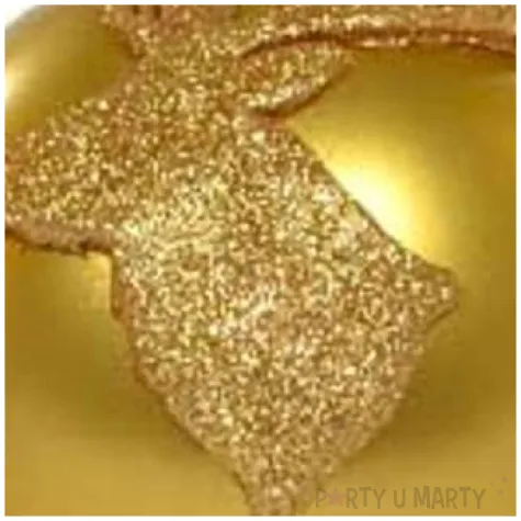 swieca kula renifer zlota adpal 100 mm