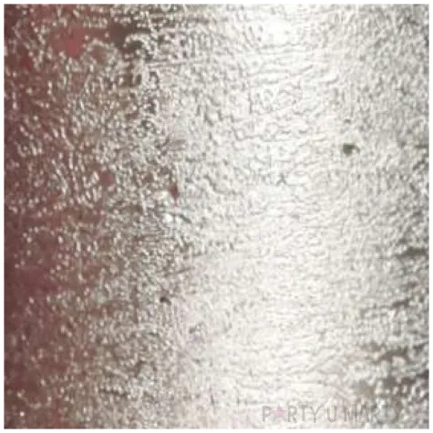 swieca led deluxe srebrna guirca 10 cm