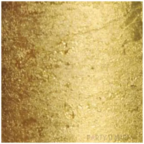 swieca led deluxe zlota guirca 10 cm