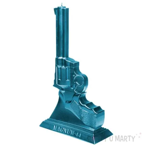 swieca magnum 44 niebieska candellana