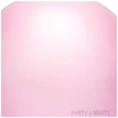 swieca matowa kula rozowy jasny partydeco 10cm 6szt