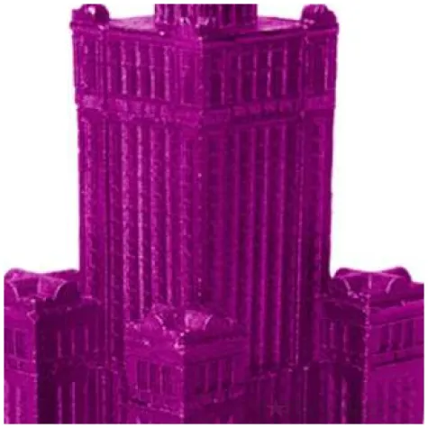 swieca palac kultury xxl rozowy metalik candellana