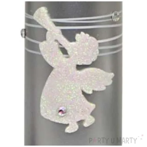 swieca pienkowa aniol rafael srebrna adpal 150 58 mm