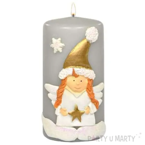 swieca pienkowa aniolek szara adpal 120 60 mm