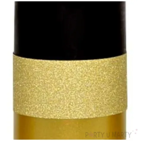 swieca pienkowa blyszczacy metalik czarno zlota adpal 120 58 mm