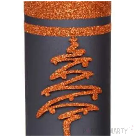 swieca pienkowa choinka czarna adpal 200 70 mm