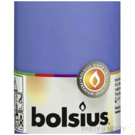 swieca pienkowa classic chabrowa bolsius 120 58 mm