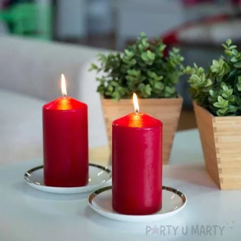 swieca pienkowa classic czerwona bispol 120 68 mm