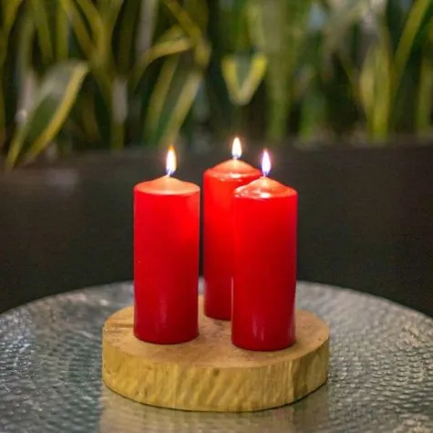 swieca pienkowa classic czerwona bispol 150 78 mm