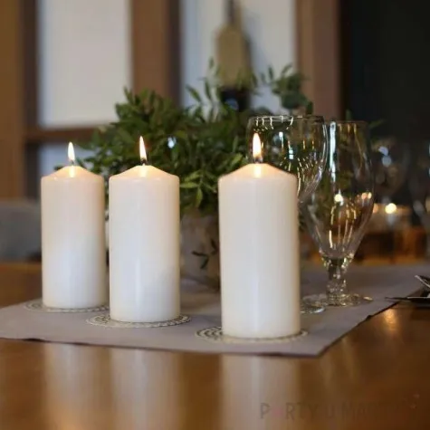 swieca pienkowa classic ecru bispol 100 58 mm