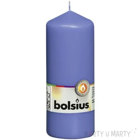 swieca pienkowa classic long chabrowy bolsius 150 58mm