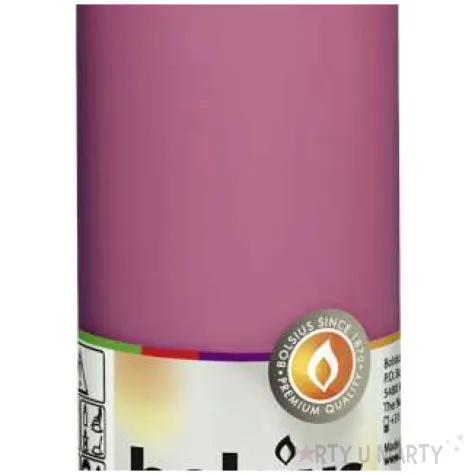 swieca pienkowa classic long fuksja bolsius 150 58 mm