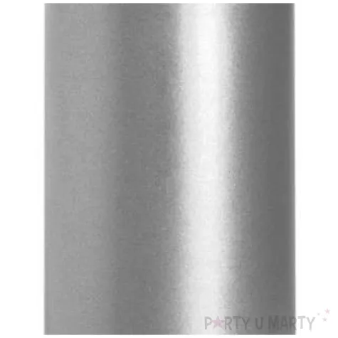 swieca pienkowa classic metallic srebrna bispol 100 48 mm