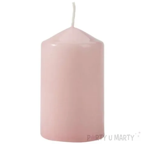 swieca pienkowa classic rozowa jasna bispol 100 58 mm