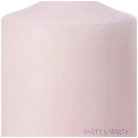 swieca pienkowa classic rozowa jasna bispol 100 68 mm