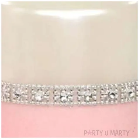 swieca pienkowa diament perlowo rozowa adpal 100 70 mm