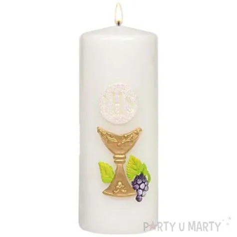 swieca pienkowa hostia ihs biala adpal 150 58 mm