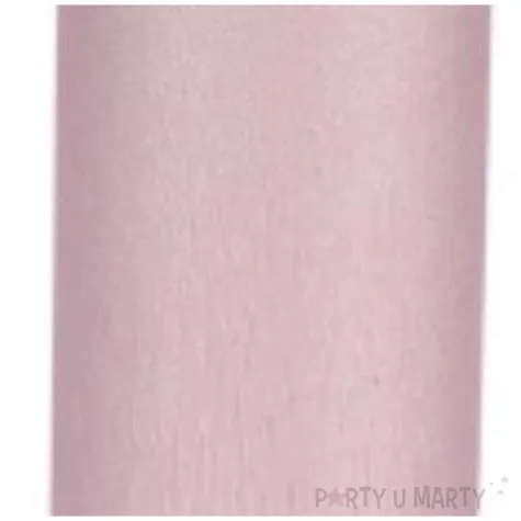 swieca pienkowa karbowana jasno rozowa 120 mm ravi