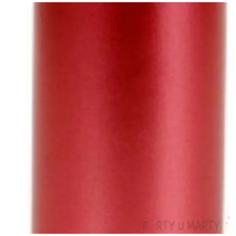 swieca pienkowa metalik czerwona 120 mm ravi