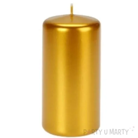 swieca pienkowa metalik zlota 120 mm ravi