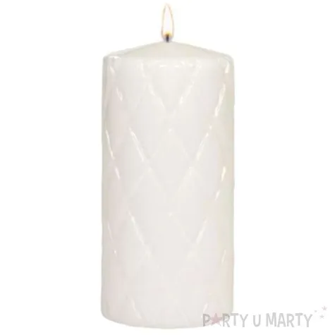 swieca pienkowa pikowana lakierowana biala adpal 150 70 mm