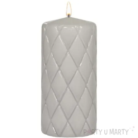 swieca pienkowa pikowana lakierowana szara adpal 150 70 mm