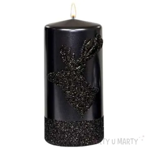 swieca pienkowa renifer czarna adpal 150 70 mm