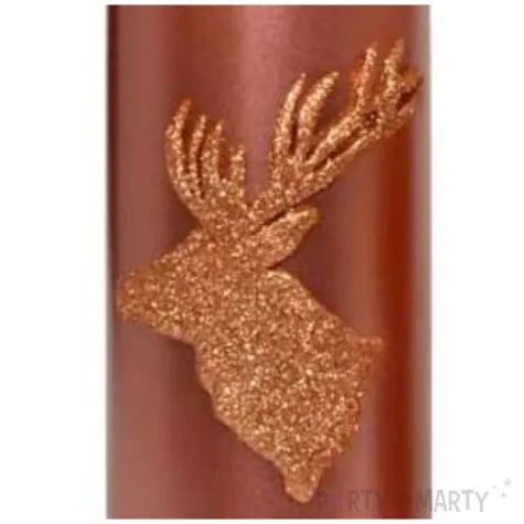 swieca pienkowa renifer miedziana adpal 200 70 mm